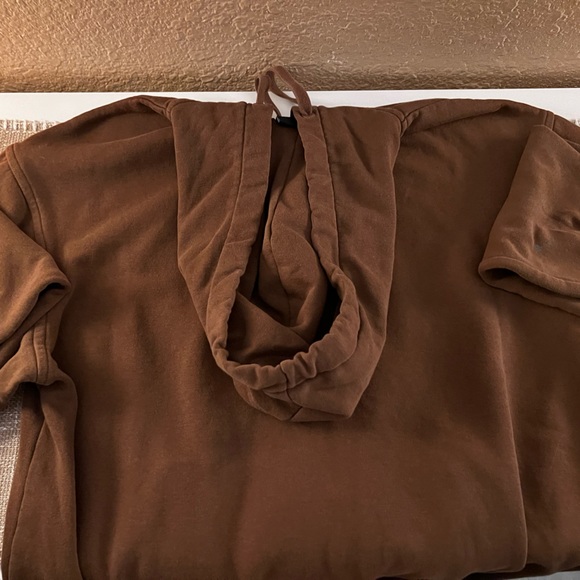 H&M Medium Brown Zip-Up - Picture 4 of 4